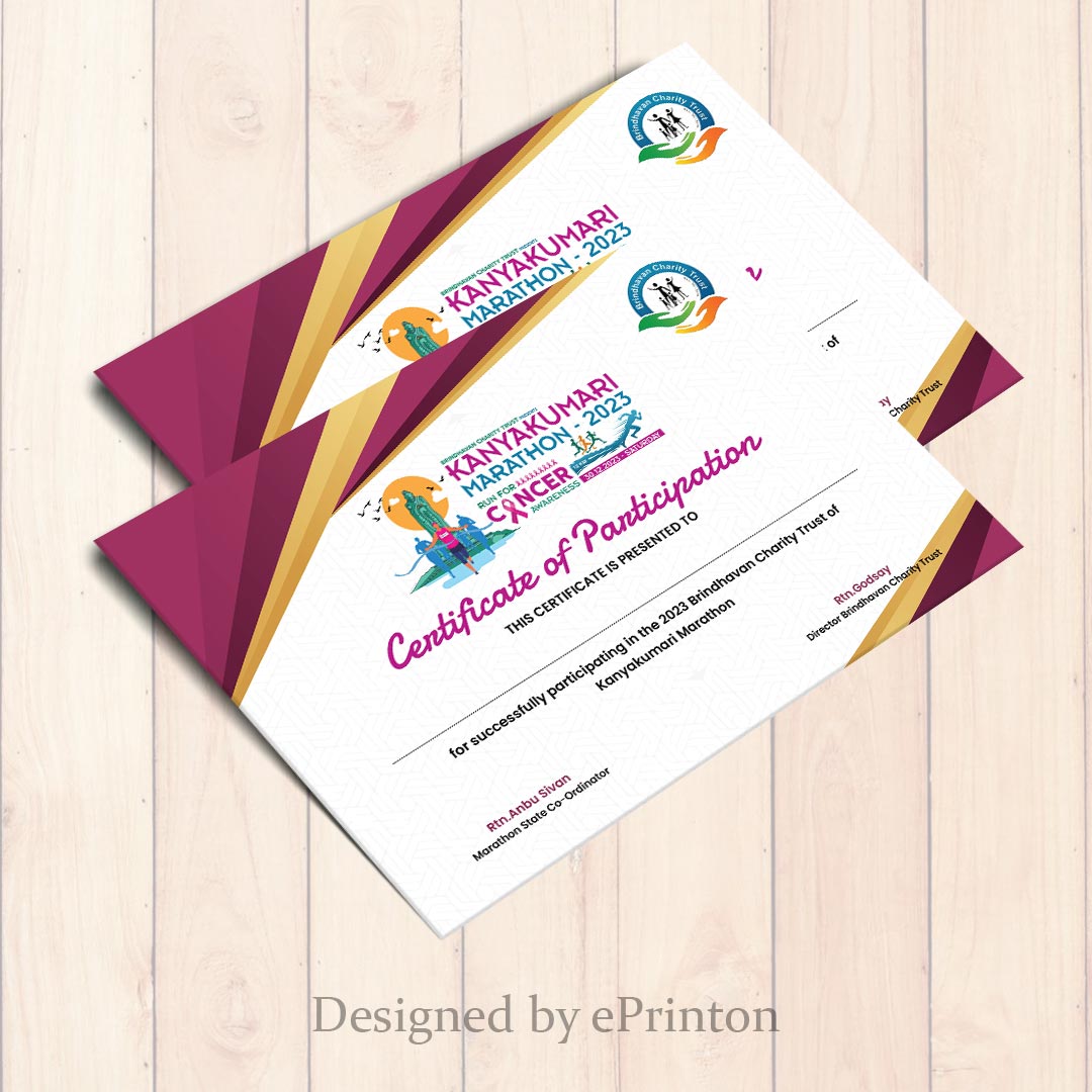Certificate Design